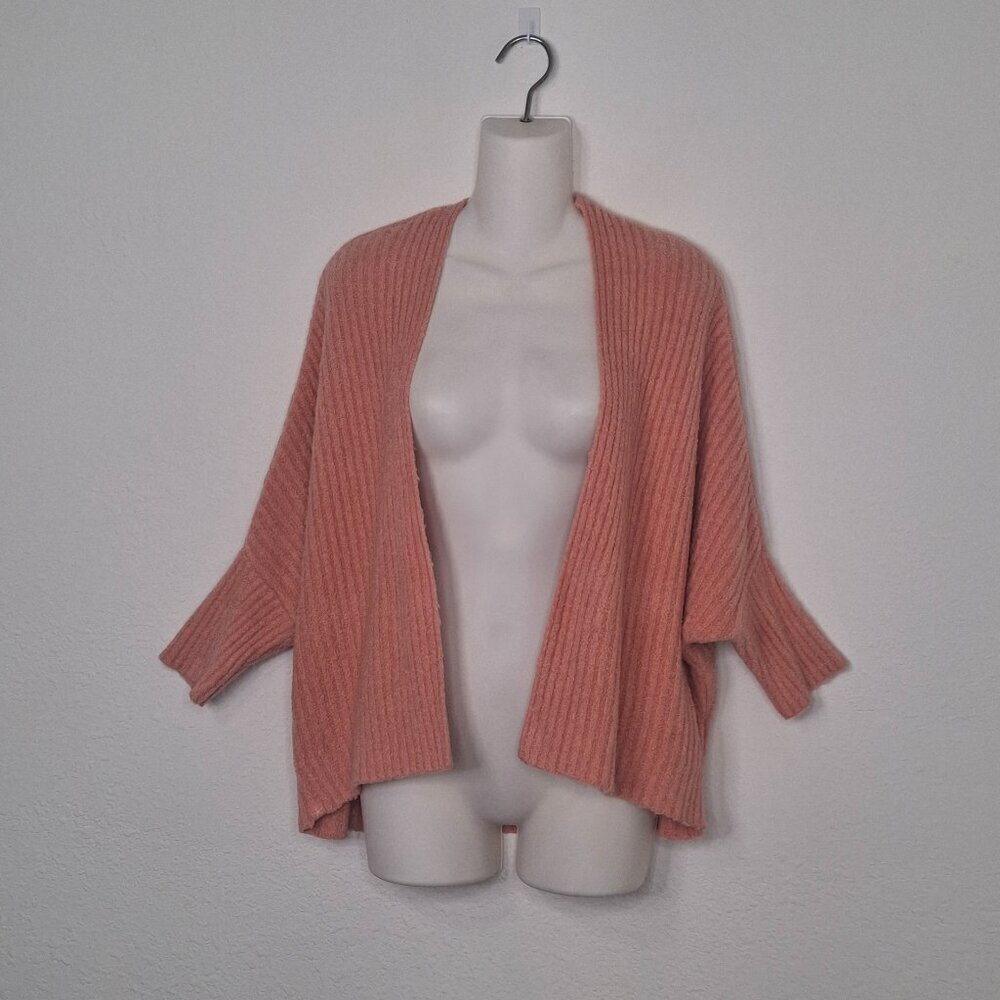 Barefoot Dreams Cardigan Wrap Shrug Sz S/M Cozychic Lite Loungewear Soft Pink